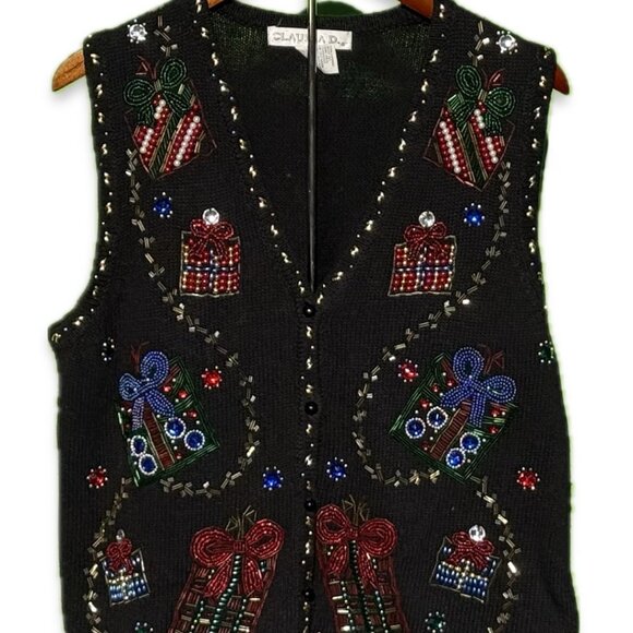 Claudia D Sweaters - Christmas Sweater Vest